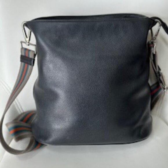 Prada Secchiello Vitello Phenix Nero Bucket Shoulder Bag NWOT - Picture 2 of 13
